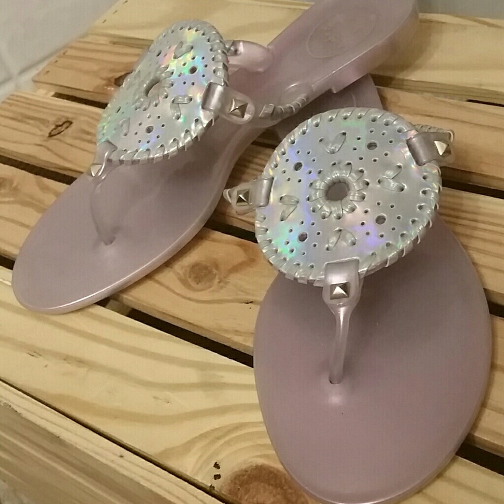 JACK ROGERS "Georgica Jellies" size 8